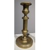 Pair of Empire-style candlesticks in gilded bronze