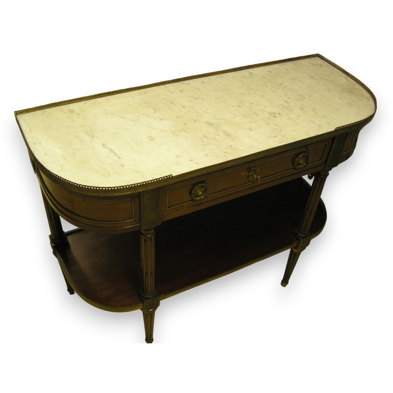 Louis XVI-style console table, GENEVE, by Moinat SA – Antiques and home décor