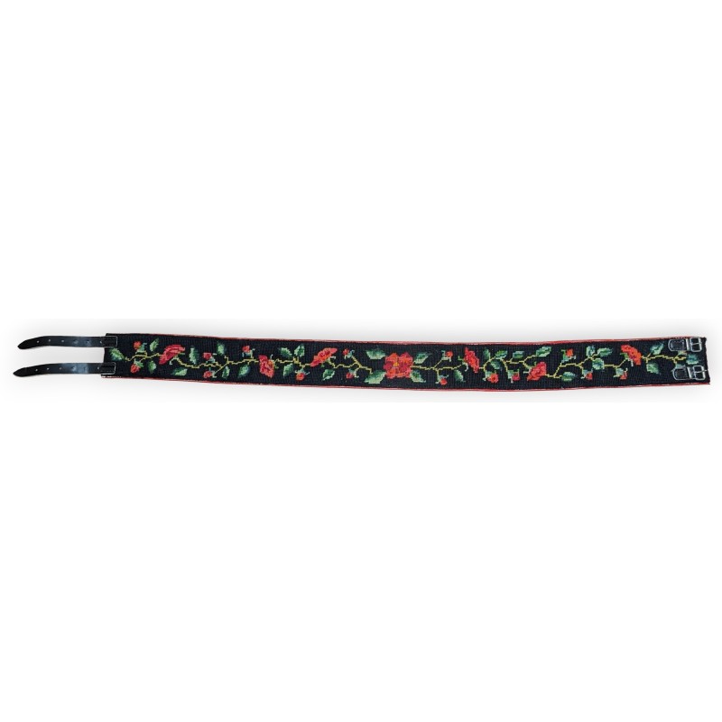 Ceinture d\'armailli décor fleurs