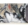 Tableau \"Composition\" signé DOUCET