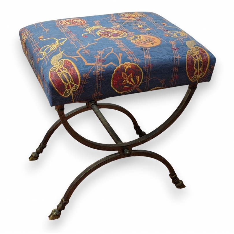 Tabouret curule Maison CHARLES