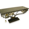 Regency-style wrought-iron console table, from  Moinat SA  - Antiques and home décor