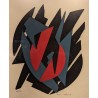 Litho "Compositiona abstraite" signé Lino MELANO