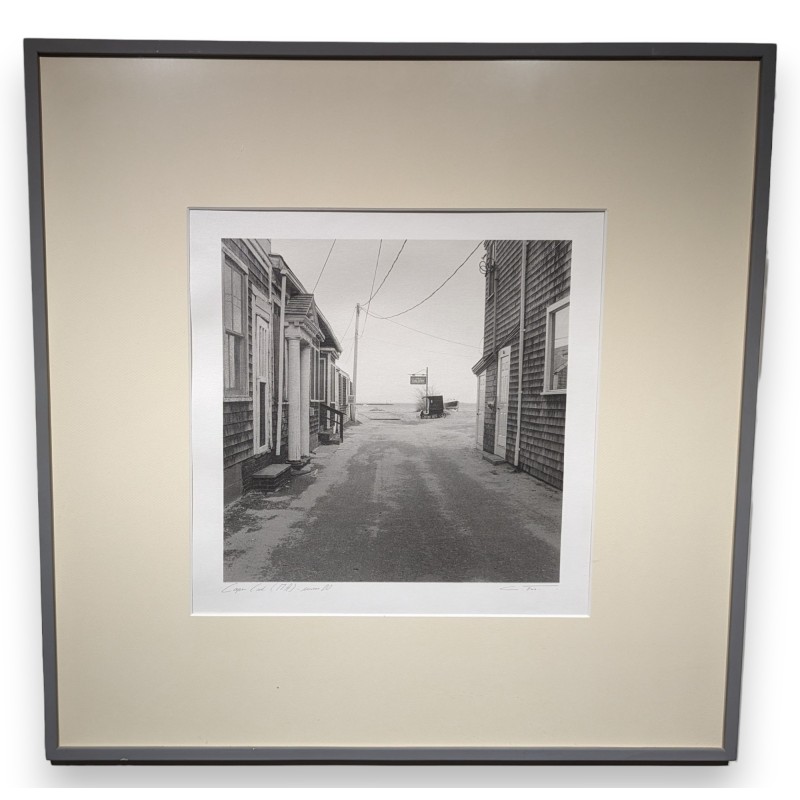 Signed photograph entitled "Cape Cod"