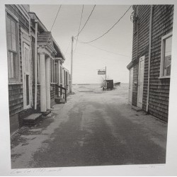 Signed photograph entitled "Cape Cod"
