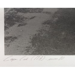 Signed photograph entitled "Cape Cod"