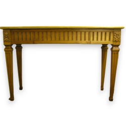 Louis XVI-style console table, with applied decoration  Moinat SA  - Antiques and home décor