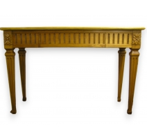 Console style Louis XVI, décor en
