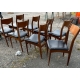 Suite de 8 chaises vintage