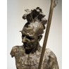 Buste d\'indien en bronze