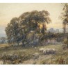 Aquarelle "Changing pastures" signée ES WATERLOW