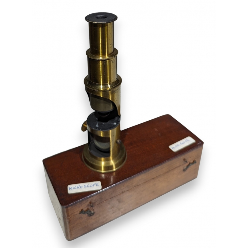 Microscope de voyage en laiton