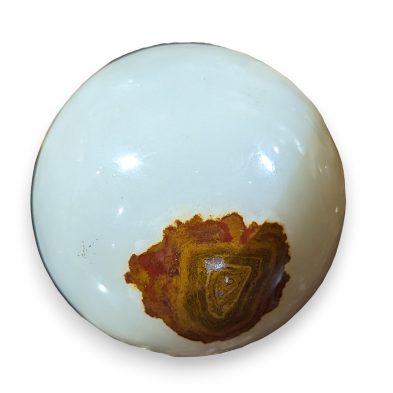White marble ball