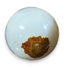 Boule en marbre blanc