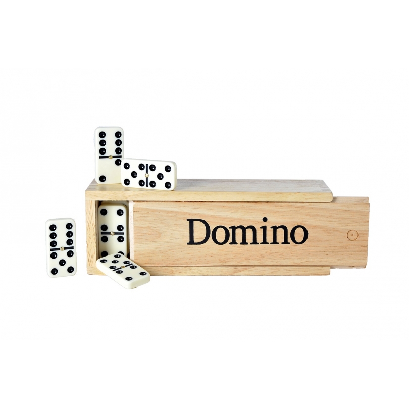 Coffret de Dominos en bois