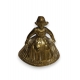 Cloche Dame à la crinoline en bronze