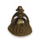 Cloche Dame à la crinoline en bronze