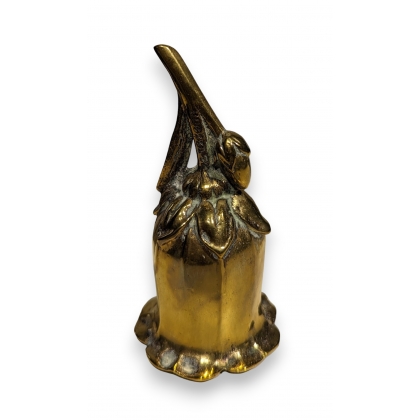 Cloche Fleur clochette en bronze