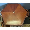 Table hexagolale Art-Deco par Lu ROLLIN