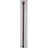 Canne monoxyle anneau Ceinture en argent