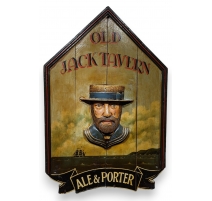 Panneau peint "Old Jack Tavern"