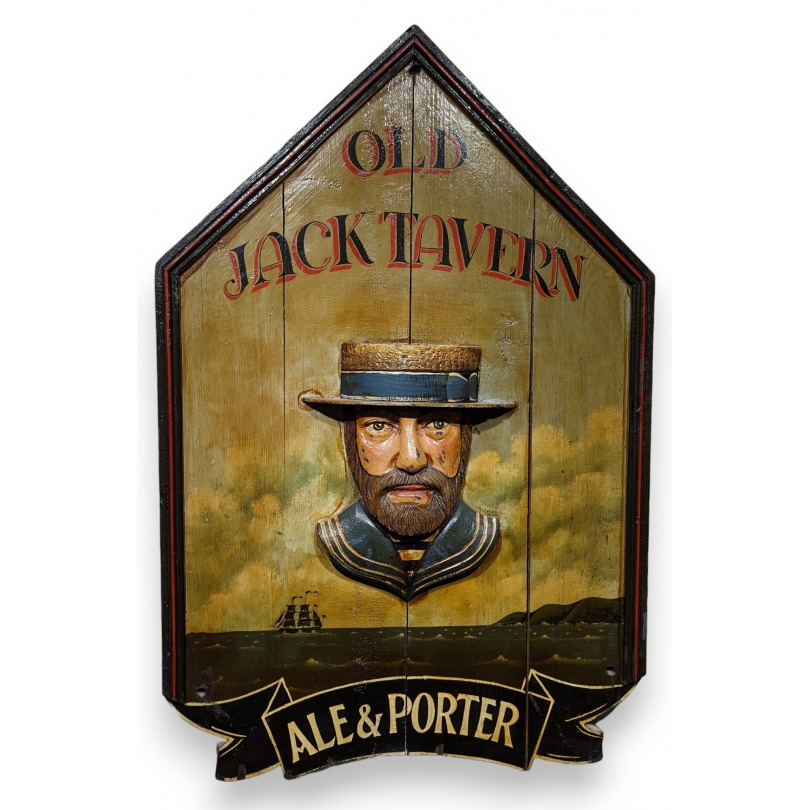 Panneau peint "Old Jack Tavern"