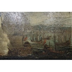 Paire de tableaux \"Cap St Vincent,\" par NOOTEBOOM