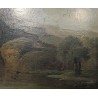 Tableau \"Ruine de chateau\" par Madame WAGNER