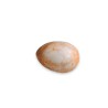 Oeuf en marbre blanc