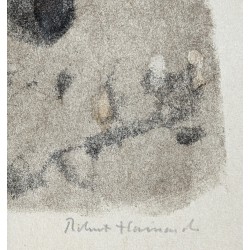 Gravure "La renarde" signée HAINARD