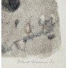 Gravure "La renarde" signée HAINARD