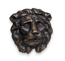 Goulot de fontaine Tête de Lion en bronze