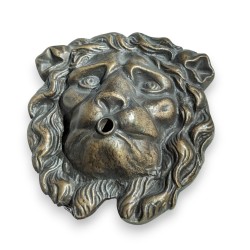 Goulot de fontaine Tête de Lion en bronze
