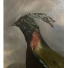 Tableau \"Oiseau\" signée S. BLACKBURN