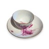 Bol et sous-tasse, en porcelaine de Meissen.