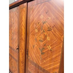  Armoire en bois de rose à 2 portes sur  Moinat SA  - Antiquités décoration