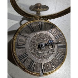 "MOILLIET" pocket watch with case