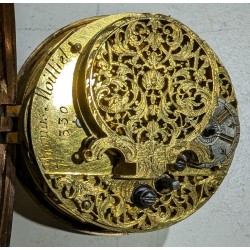 "MOILLIET" pocket watch with case