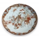 Plat Imari japonais Meiji en porcelaine