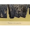 Lithograph entitled ‘Passe-muraille’, signed UZZELL