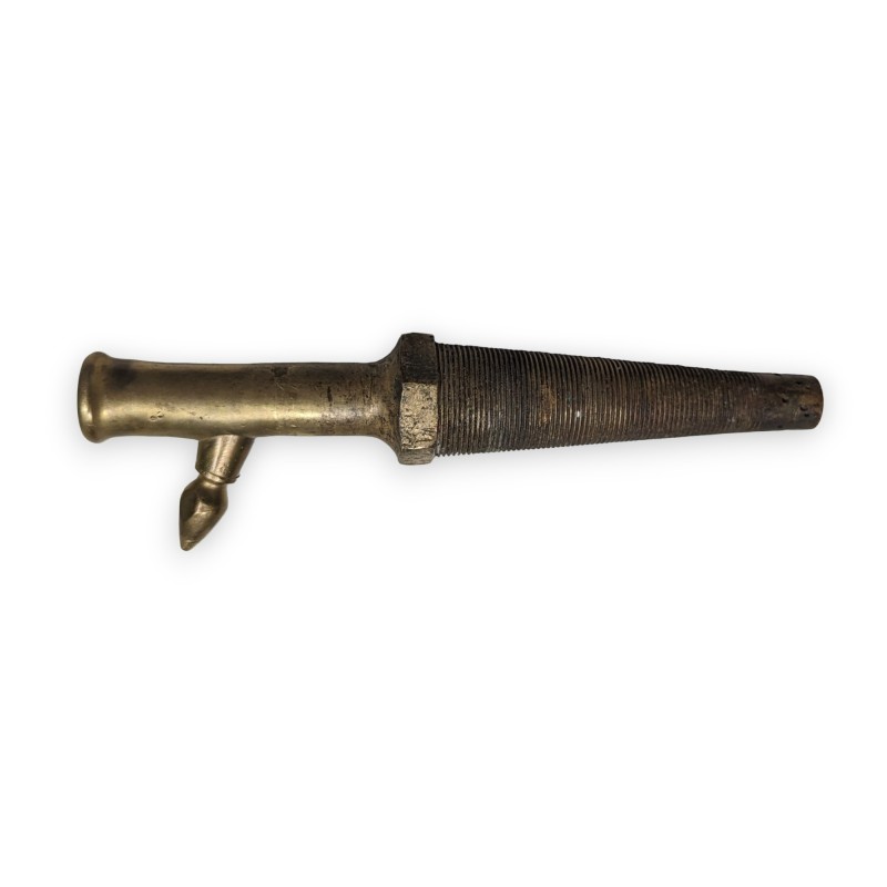 AHES PETER bronze barrel spout