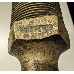 AHES PETER bronze barrel spout