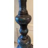 Pied de candelabre en bronze cloisonné Eléphants