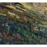 Paintings | Oil on canvas ‘Mountains’, signed FUCHS Moinat SA  – Antiques and home décor
