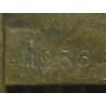 Plaque en relief \"Albert Annker\" signée REUSSNER