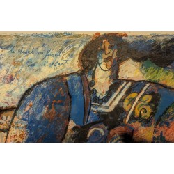 Lithograph ‘The Child’, signed TOBIASSE