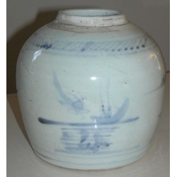 Pot à gingembre, signé dessous.