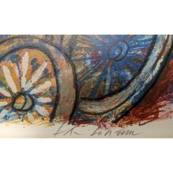Lithograph ‘The Child’, signed TOBIASSE