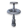 Fontaine à deux étages en fonte grise