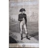 Gravure "Napoléon Bonaparte à la Malmaison"